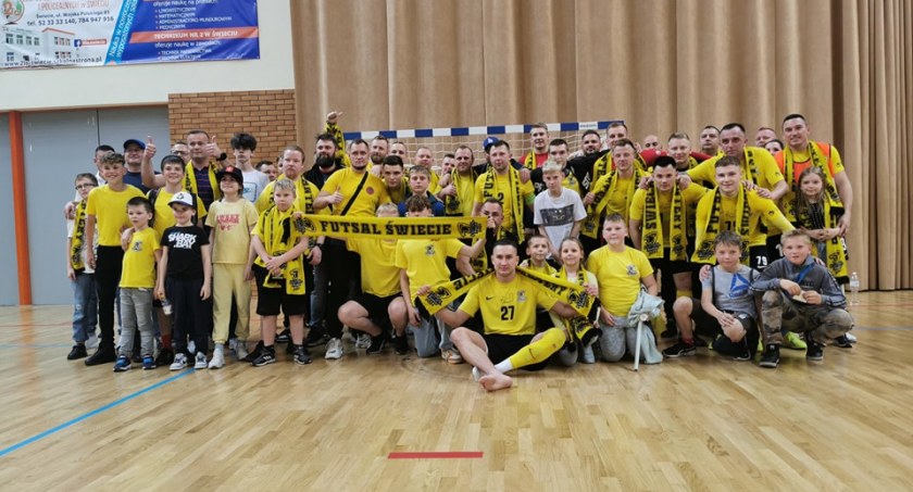 Futsal Świecie zakończył debiutancki sezon w I lidze. Miejsce na podium!