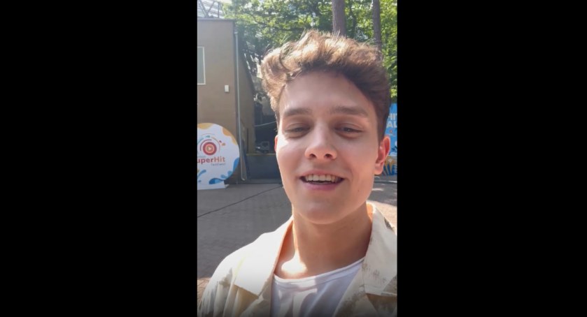 Oskar Cyms ze specjalnym przesłaniem do uczniów SP nr 2 w Nowem. Co powiedział? [FILM]
