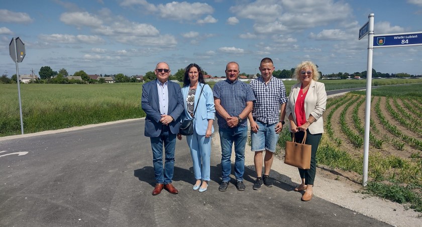 Droga w Wielkim Lubieniu gotowa. 95 proc. kosztów to środki zewnętrzne [ZDJĘCIA]