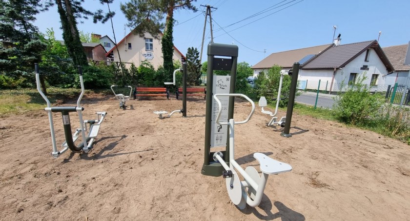 Inwestycja w Zalesiu Królewskim. Powstała siłownia zewnętrzna