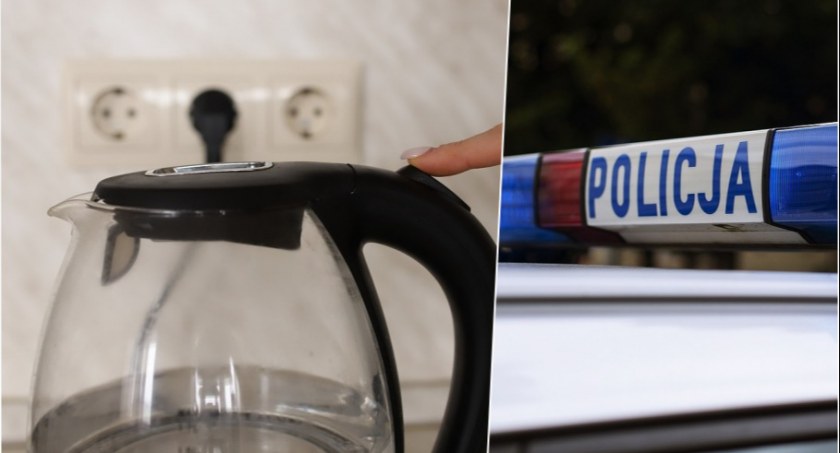Afera czajnikowa w policji. Komendant wydał oświadczenie
