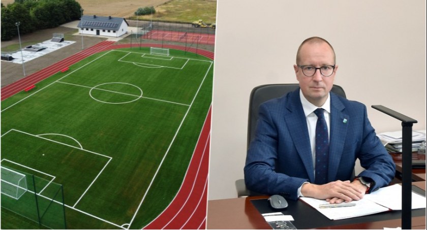Wójt Maciej Rakowicz. - Bardzo się cieszę, że systematycznie realizujemy od początku mojej kadencji założone cele 