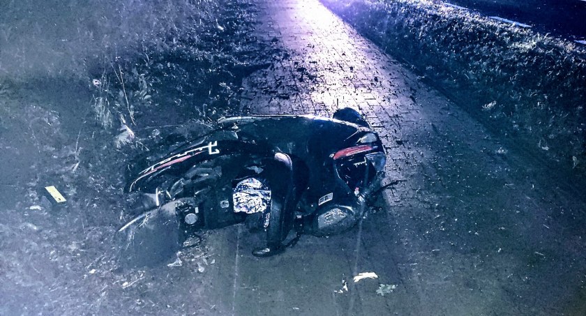 Wypadek na trasie Tleń-Osie. Dwie kobiety trafiły do szpitala