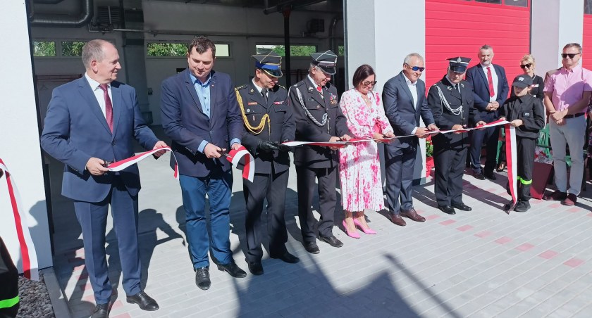 Nowa remiza w Osiu. Odbyło się uroczyste otwarcie [ZDJĘCIA]