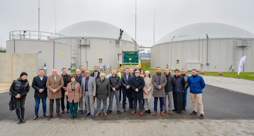 Nowa biogazownia w powiecie świeckim. Odbyło się oficjalne otwarcie