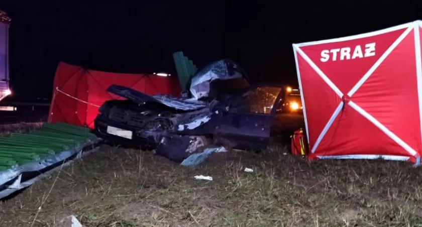 Tragiczny wypadek na S5. Policja: śmierć poniosła 41-letnia pasażerka