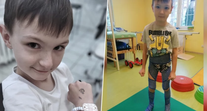 Dawid ze Świecia ma tylko osiem lat i już musi cierpieć. Zbierane są fundusze na operację
