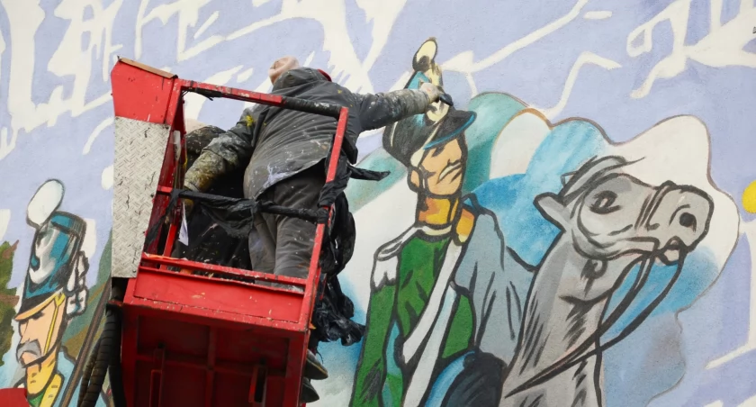 Nowy mural już jest. Można go podziwiać [ZDJĘCIA]