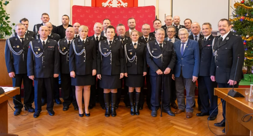 Wigilijne spotkanie druhów OSP z gminy Świecie. Podzielono się opłatkiem i podsumowano rok