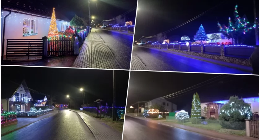 Świąteczne Brzeziny. Tak mieszkańcy ustroili swoje posesje [ZDJĘCIA]