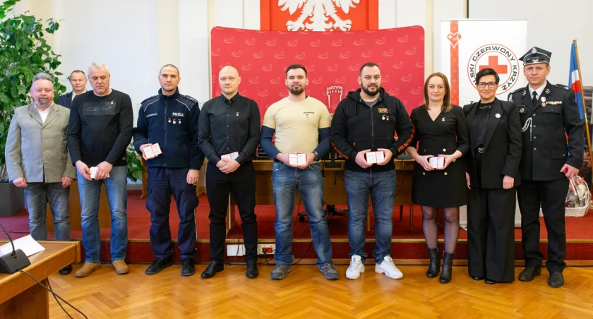 Doceniono zasłużonych dla krwiodawstwa. W Świeciu odbyło się uroczyste spotkanie [ZDJĘCIA]
