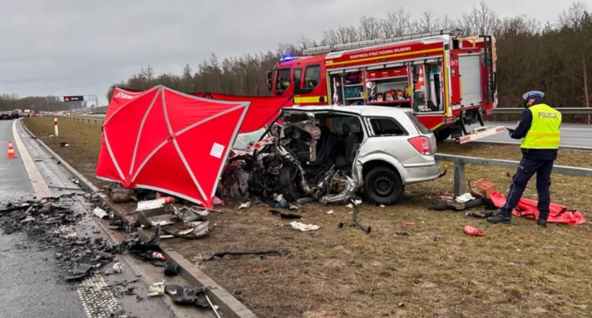 Koszmarny wypadek na S5. Trzy osoby nie żyją, w tym 4-letnia dziewczynka