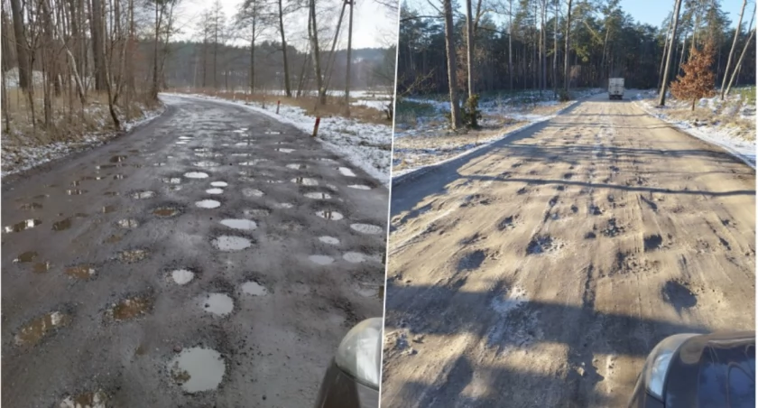 Zły stan drogi wojewódzkiej. Kierowcy mają dość 
