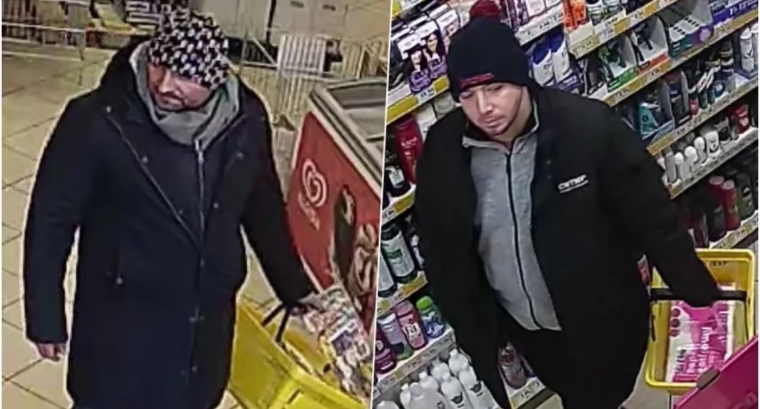 Rozpoznajesz tych mężczyzn? Okradli sklep
