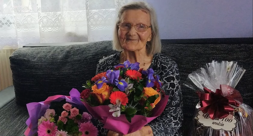Pani Stefania skończyła 100 lat. Od czasów II wojny światowej mieszka na terenie gm. Dragacz