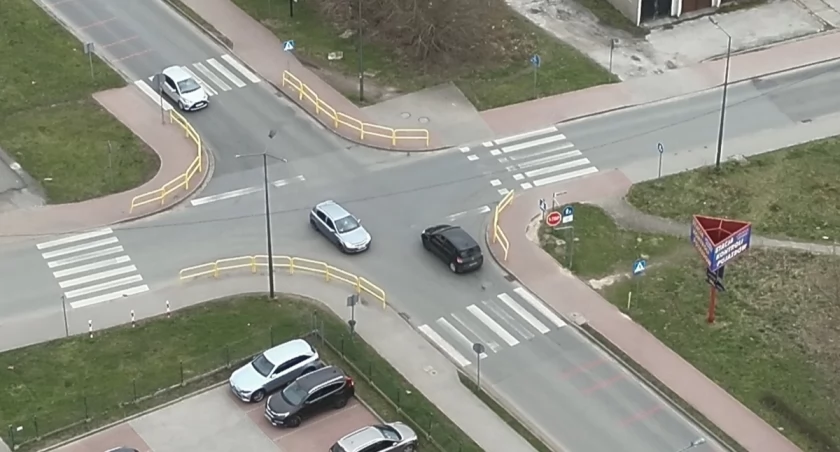 Policyjny dron w akcji. Kontrolowano kierowców w Świeciu