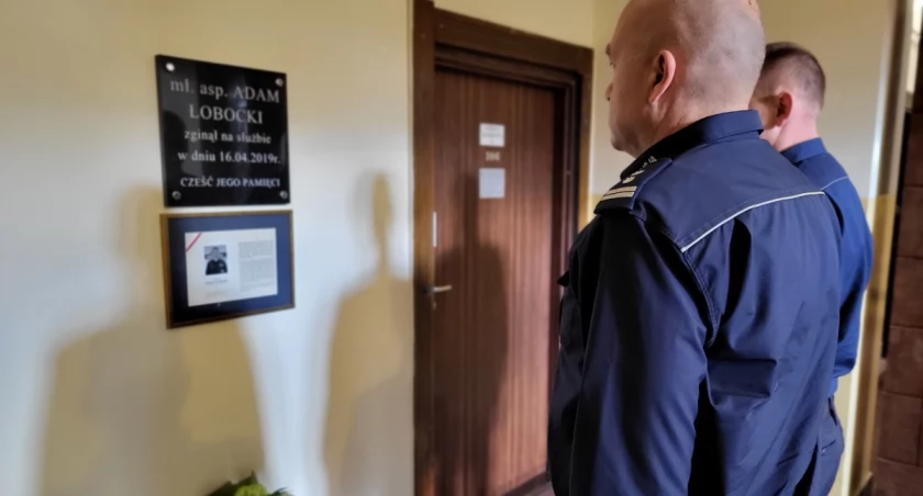 Adam Łobocki zginął na służbie. Policjanci wspominają swojego kolegę