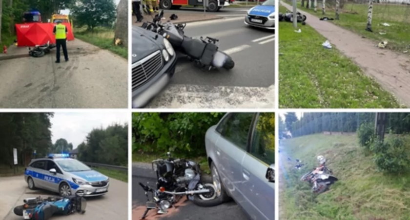 Śmierć na drodze. Od początku roku zginęło już 53 użytkowników motocykli 