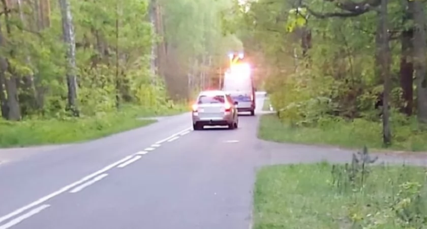 Śmiertelny wypadek w powiecie świeckim. Nie żyje 71-letni rowerzysta