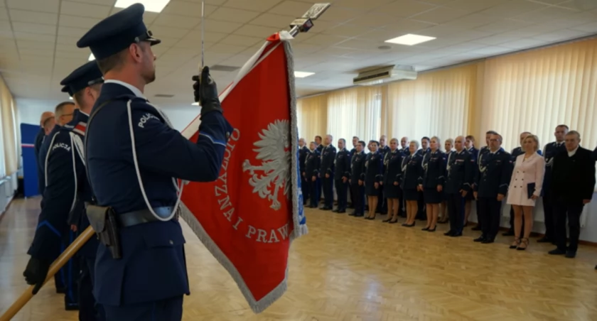 Duże zmiany w kujawsko-pomorskiej policji. Odbyła się uroczysta zbiórka