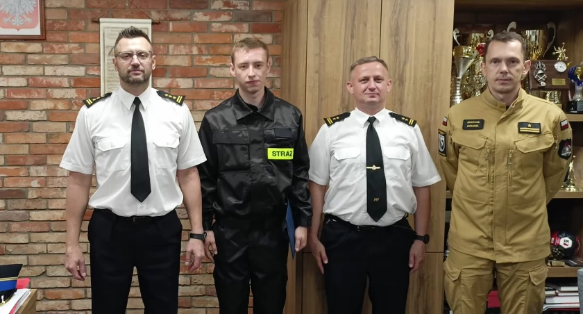 Świecie ma nowego strażaka. Mateusz Groen złożył ślubowanie i zasilił szeregi JRG