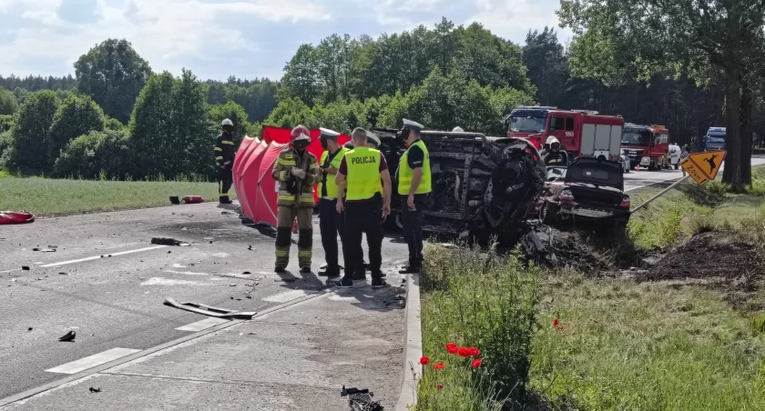 Śmiertelny wypadek na trasie Świecie-Tuchola. 24-latek usłyszał zarzut 