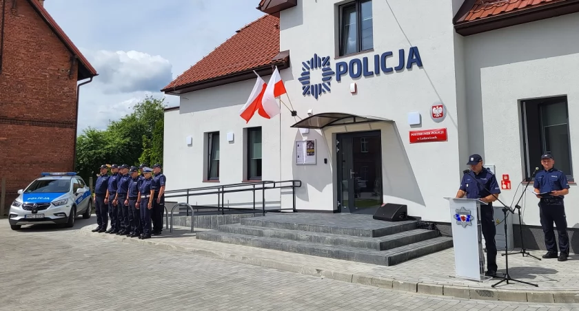 Posterunek policji w Laskowicach już działa. Dokonano oficjalnego otwarcia [ZDJĘCIA]