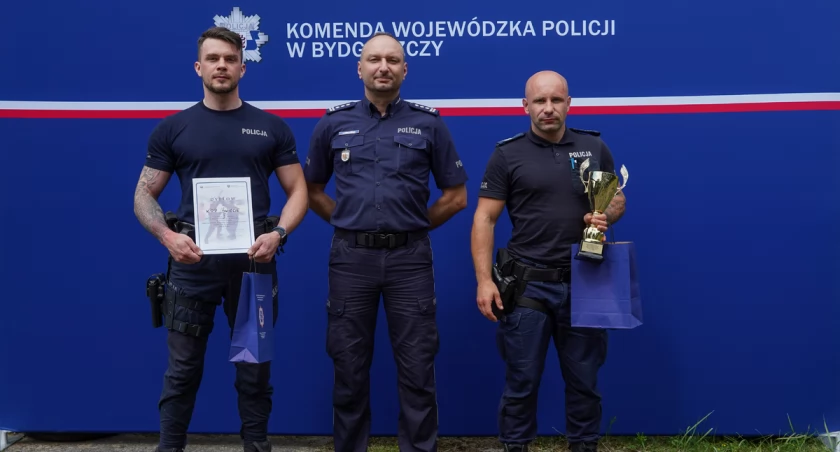Policjanci ze Świecia wśród najlepszych. Wywalczyli miejsce na podium 