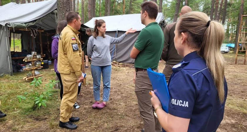 Obozy harcerskie pod lupą służb. Kontrole potrwają do końca wakacji [ZDJĘCIA]