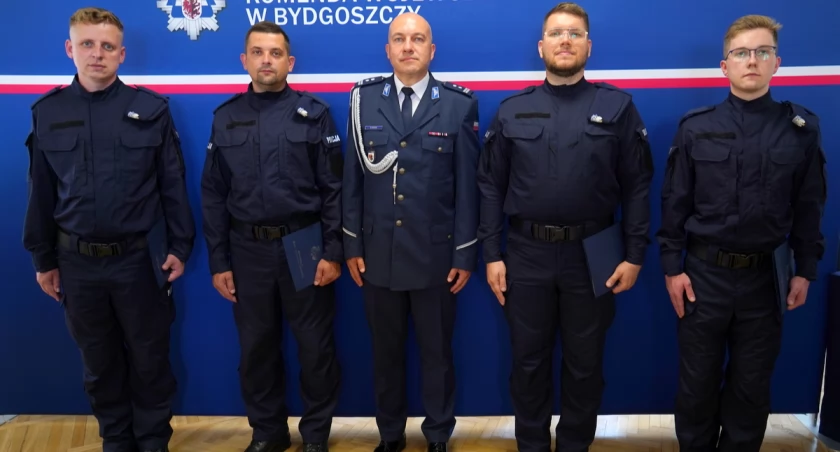 Jednostka policji w Świeciu. Oto nowi funkcjonariusze