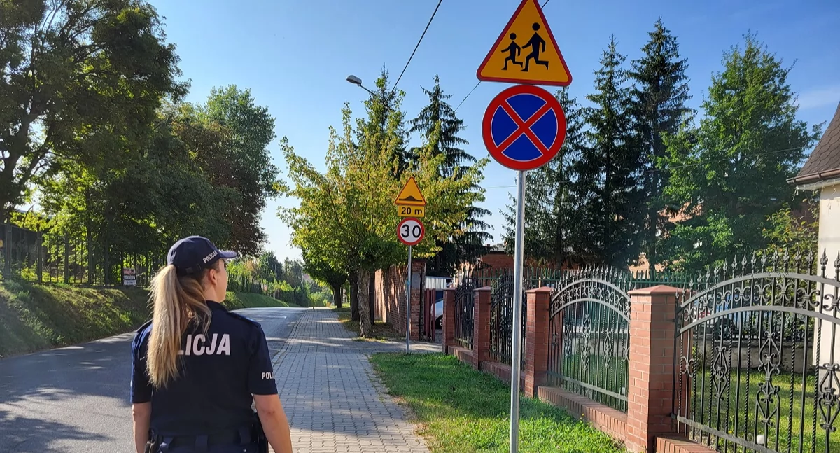Czy oznakowanie w okolicach szkół jest prawidłowe? Sprawdzali to policjanci