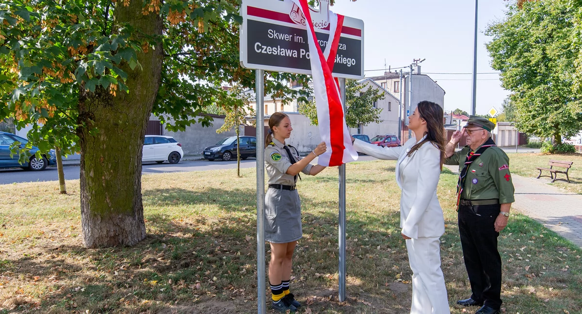 Skwer w Świeciu ma swojego patrona. Otrzymał imię Czesława Porożyńskiego [ZDJĘCIA]