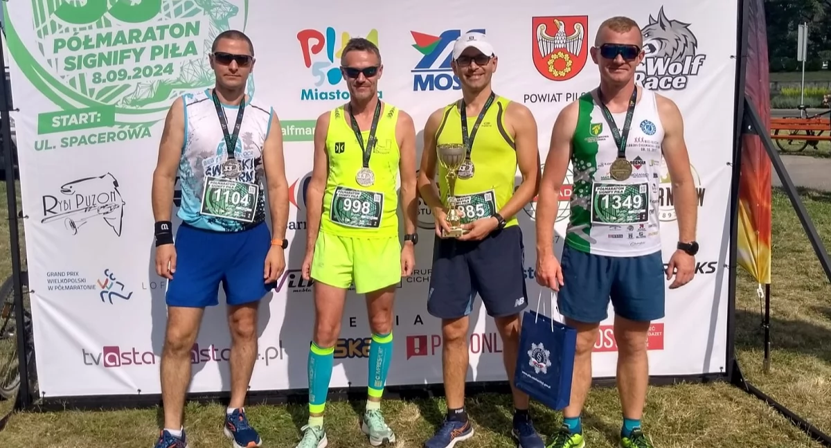 Międzynarodowy Puchar Policji w Półmaratonie. Policjanci ze Świecia na podium