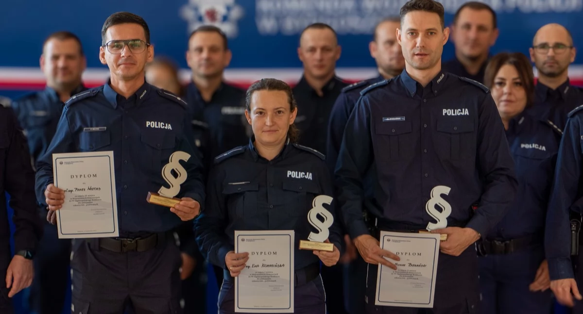 Wojewódzkie zmagania policjantów. Funkcjonariusz ze Świecia na podium  