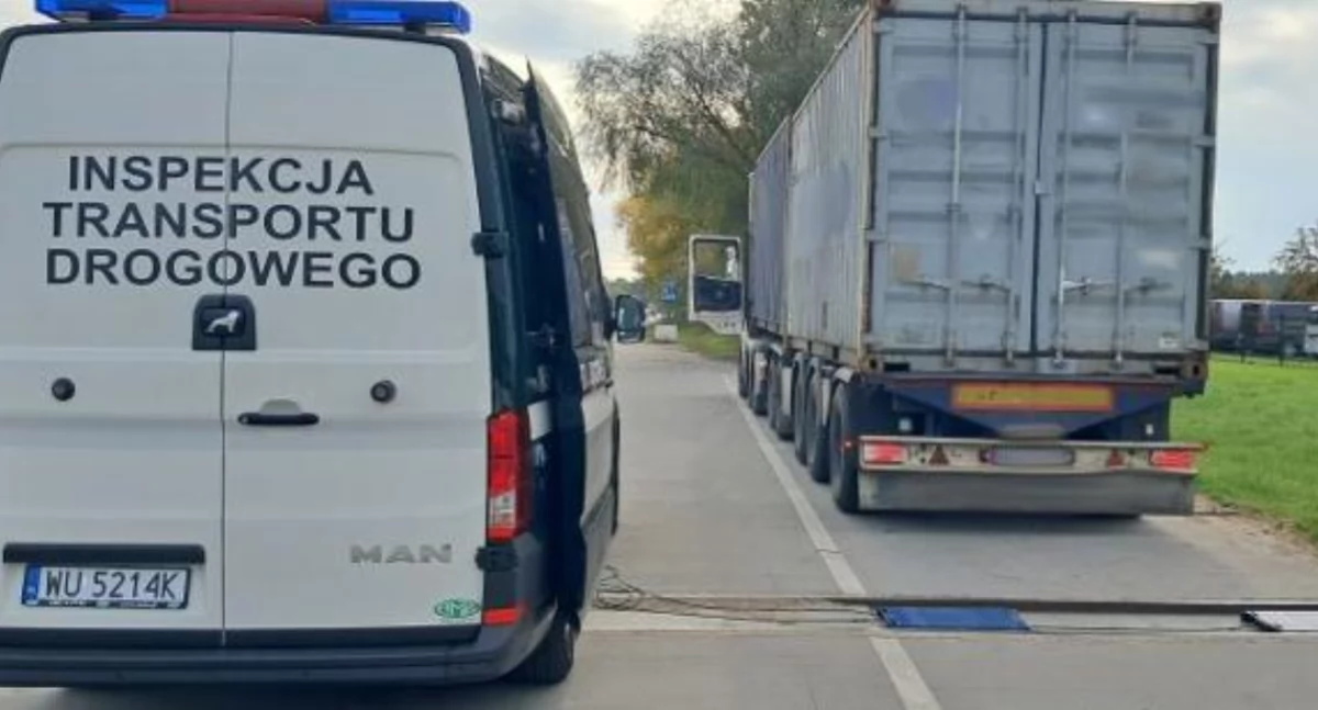 Za dużo cukru w cukrze. Pojazd nie powinien poruszać się po drogach publicznych 