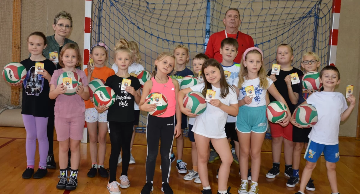 Mali mistrzowie ze Szkoły Podstawowej nr 7. W placówce realizowany jest program aktywności