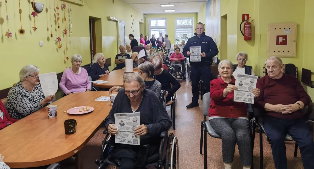 W trosce o seniorów. Spotkanie w Pruszczu