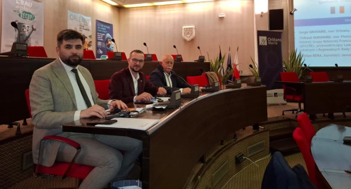 Spotkanie miast partnerskich Francji i Polski. W wydarzeniu uczestniczył zastępca burmistrza Świecia