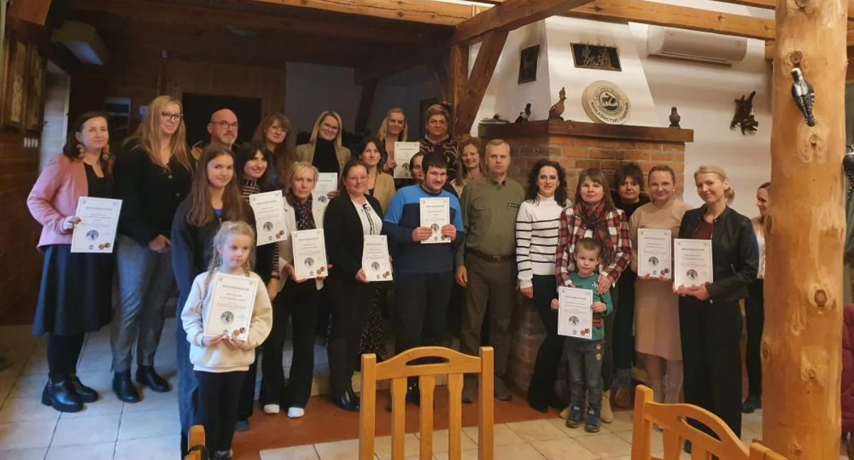 Kasztany i żołędzie zbieramy, zimą leśnym zwierzętom je damy. Podsumowanie akcji