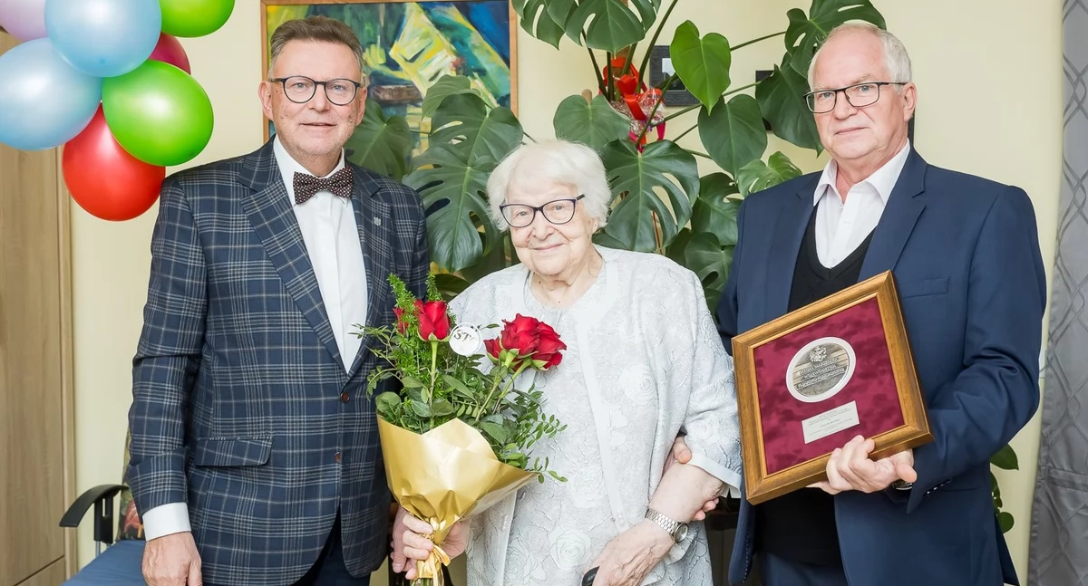 Była mieszkanka Bukowca i Świecia obchodziła 100-tne urodziny. Otrzymała medal marszałka