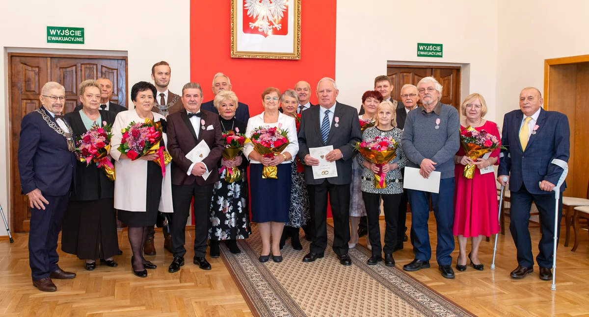 Złoci jubilaci z gminy Świecie. Otrzymali medale [ZDJĘCIA]