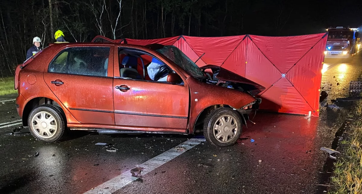 Wypadek na DK91. Jedna osoba nie żyje 