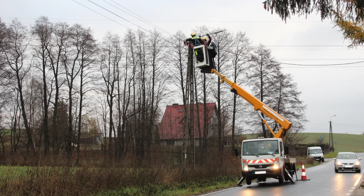Gmina Drzycim. Modernizują oświetlenie uliczne