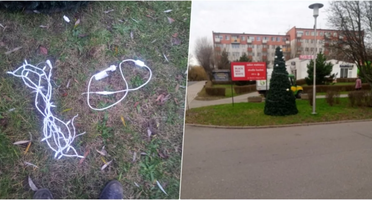 Świąteczne ozdoby zniszczone. Trwa dochodzenie