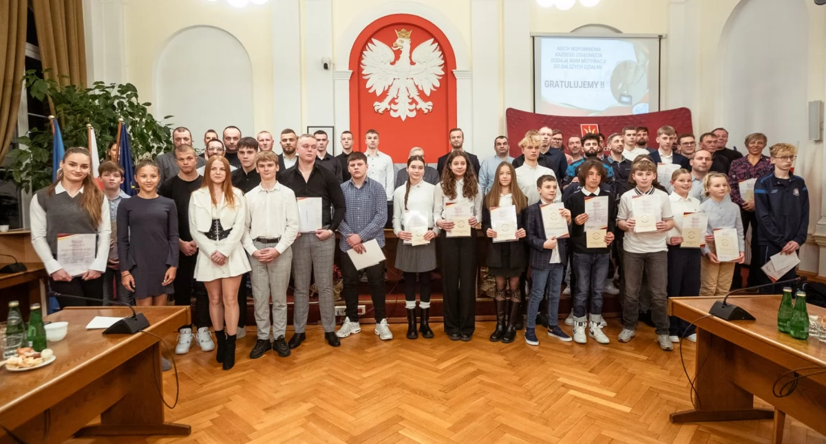 Wyróżnienia sportowe za osiągnięcia w 2024 roku. 80 osób zostało nagrodzonych