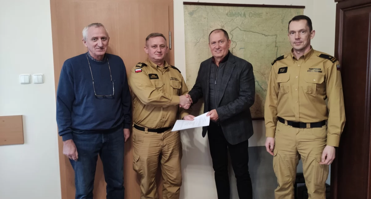 OSP Miedzno dalej w strukturach KSRG. Podpisano porozumienie