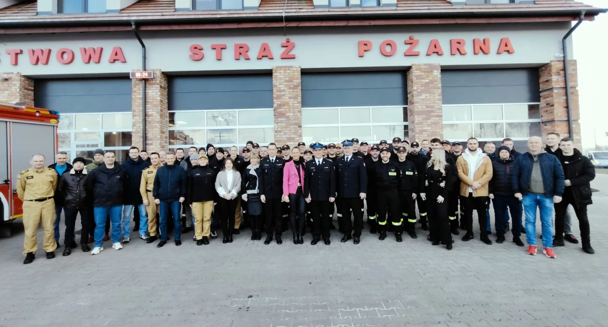 Ostatnia służba st. asp. Jarosława Okraska. Pożegnali go strażacy