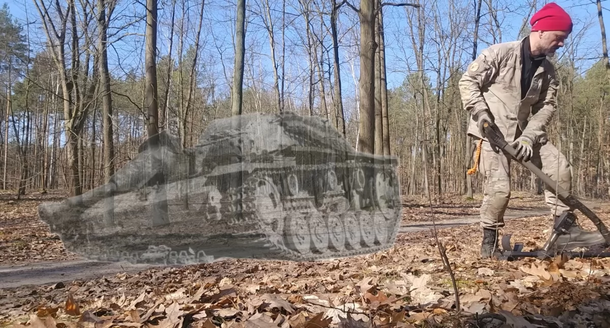 Pancernym śladem w okolicach Sartowic. Film z poszukiwań [WIDEO]
