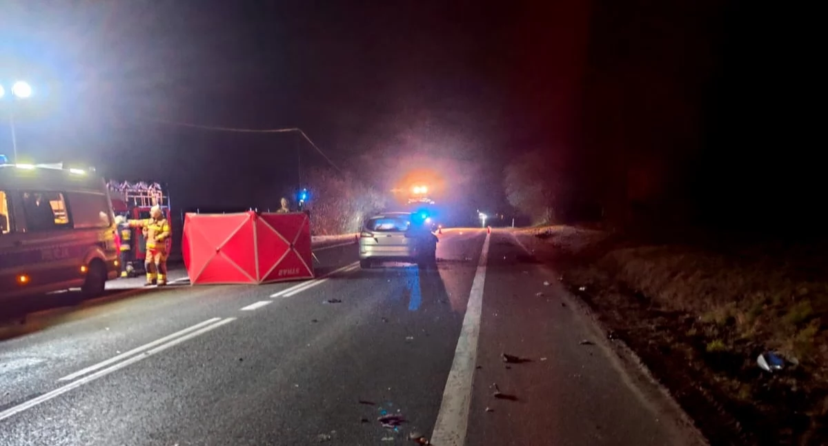 Jak zginął 62-letni motorowerzysta? Policjanci podają wstępne ustalenia