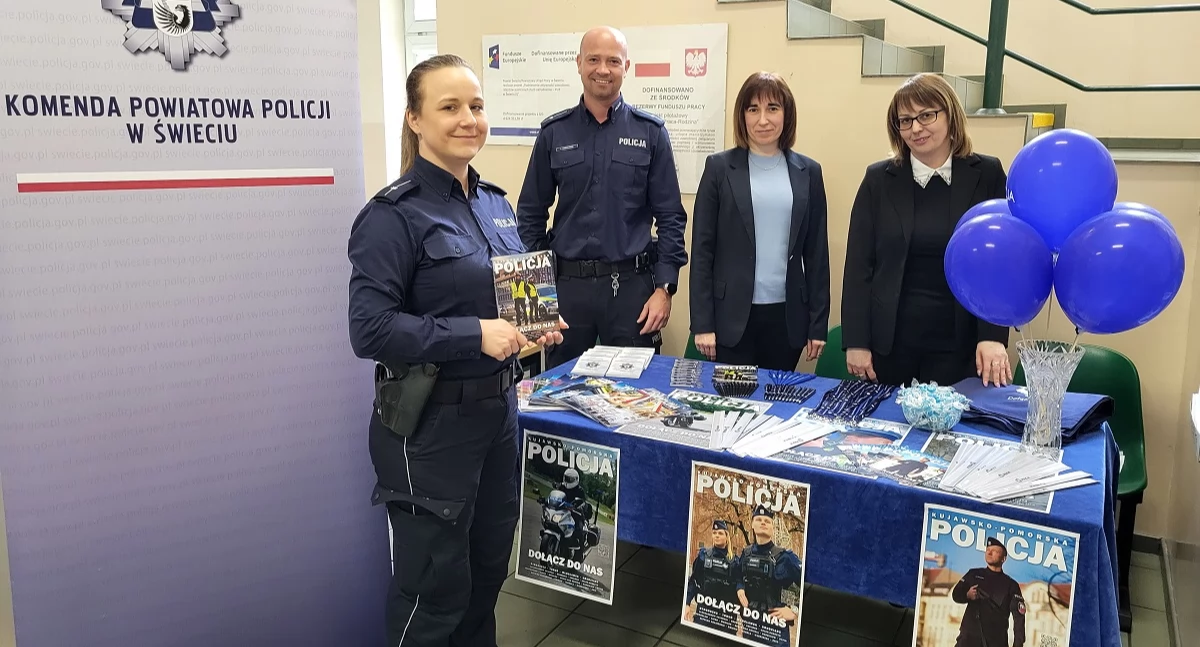 Dlaczego warto wstąpić do policji? Przekonywali o tym funkcjonariusze